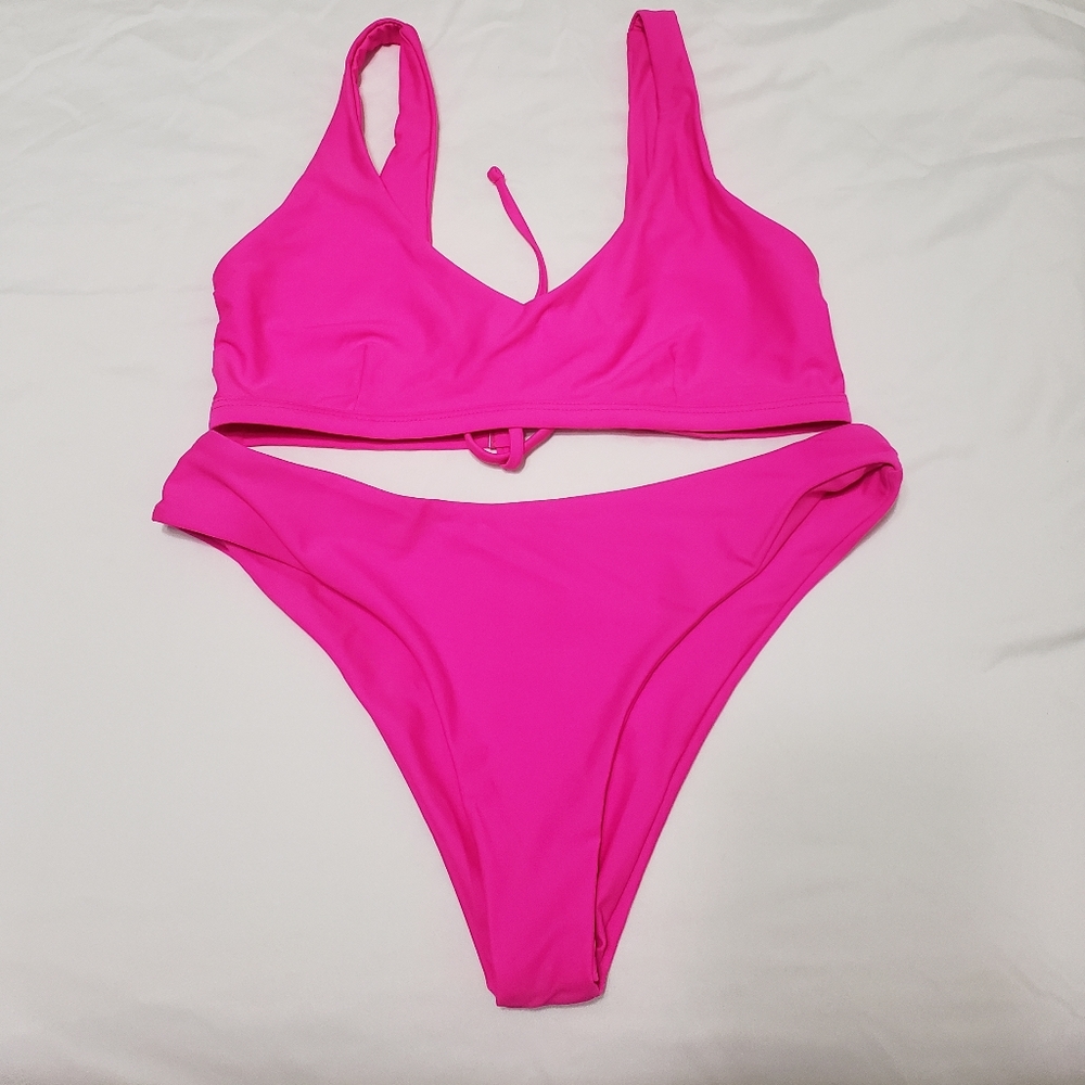 SHEIN Neon Pink Bikini